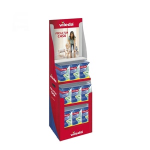 POP Customized Đầy Màu Sắc In Ấn Siêu Thị Khuyến Mãi Tông Snack Hiển Thị Kệ - Product Image 5