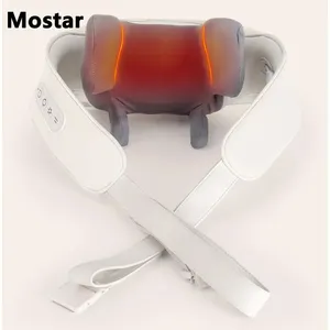 Mostar Odm/Oem Tijdcontrole Shiatsu Nek-En Schoudermassageapparaat Voor Menstruele Pijnstilling Massageproducten