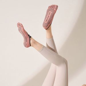 Wholesale Yoga and Pilates-specific Five-finger Socks Women's Short Style Anti-slip Breathable Split-toe Socks - Product Image 3