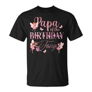 T-shirt Papa Of The Birthday Fairy, tenue assortie pour la première fête d'anniversaire de la famille - Product Image 1