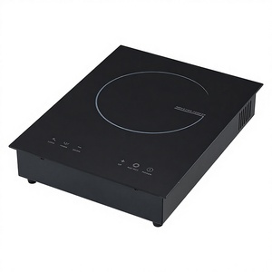 Olla Eléctrica de Alta Potencia para Comercio Exterior en el Sudeste Asiático, 2500 Vatios, 220V, Integrada en el Escritorio, Táctil, Resistente al Agua, con Calentamiento Continuo y un Solo Cabezal - Product Image 1
