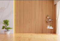 Panneau mural WPC moderne, imperméable, ignifuge et insonorisé pour usage extérieur dans le salon, la cuisine, l'hôtel, l'école, l'atelier
