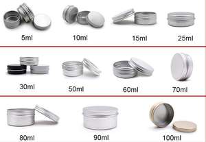 2 أونصة 3 أونصة 4 أونصة 6 أونصة 8 أونصة علبة صفيح شموع بيضاء صابون بلسم شفاه مرطب مستحضرات تجميل مستدير علبة صفيح - Product Image 5