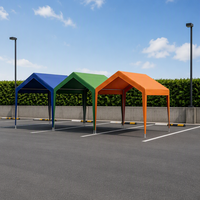 Tente instantanée pliable 3x3m, abri de voiture, auvent imperméable résistant aux UV, installation rapide, abri de marché, abri de parking, abri événementiel, protection solaire