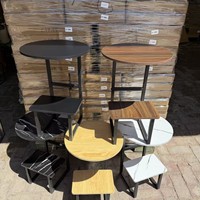 Table basse multifonctionnelle - Table d'appoint - Design minimaliste moderne compact et stable pour économiser de l'espace - Meubles de maison - Vente transfrontalière