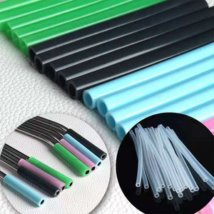 Özelleştirilmiş Pantone kart renk numarası yüksek elastikiyet silikon kauçuk boru hortumu - Product Image 4