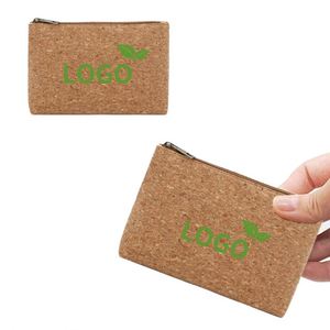 Custom Natural Oak Sustainable Business Travel Dry/Wet Separation Toiletry <b>Bag</b> for Event - Product Image 1