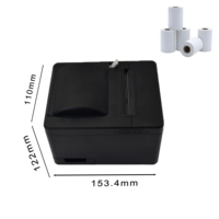 Imprimante thermique de reçus POS Uyin KP308 3 pouces à découpe automatique, sans fil, USB, LAN, pour l'impression de factures et de reçus, avec tiroir-caisse