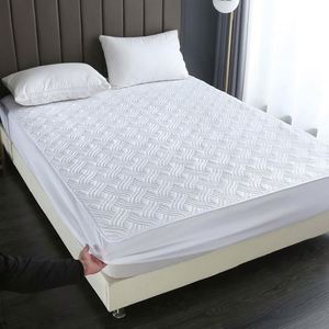 Fábrica de China, venta al por mayor, fibra de poliéster, Funda de colchón de algodón, Protector de cama, alfombrilla de protección para el hogar, ropa de cama de Hotel - Product Image 2