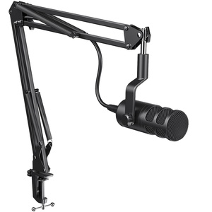RGB Dynamic Microphone Arm Stand <b>Gaming</b> Live Streaming Software Mute Gain Volume <b>Control</b> Noise Cancellation - Product Image 1