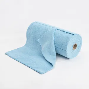 Microfiber Eco Roll Shaped Tear Cloth Multipurpose Car Kitchen Towel Non Stick Oil Bowl Absorbent Disposable Cleaning Cloth