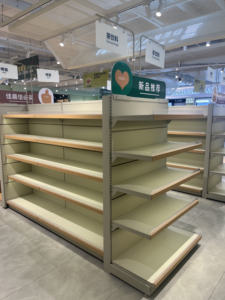 Equipo de supermercado <span class=keywords><strong>Minimarket</strong></span> Estantería Tienda Estante de exhibición <span class=keywords><strong>Estantes</strong></span> <span class=keywords><strong>para</strong></span> tienda minorista Estante de cosméticos Miniso <span class=keywords><strong>para</strong></span> negocios - Product Image 2