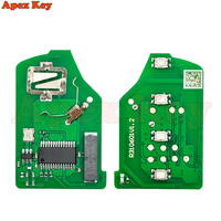 LAVA P/N6370C135 Llave de Coche Remota Negra ABS 315MHz ID47 3 Botones para Mitsubishi Eclipse Cross 2018-2020 OUCJ166N 850G-J116N