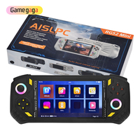Konsol Game Genggam Retro Android Gamegaga RG52 Mini dengan Aplikasi, Layar 5.5 Inci RK3562 untuk PSP