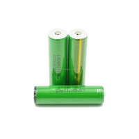 Baterai 18650 3.7 V Inr 18650 Button Top Kustom 35 Amp, Baterai 18650 Massal 3500Mah Mj1, Baterai Lithium-ion 18650 3.7 V 3500Mah
