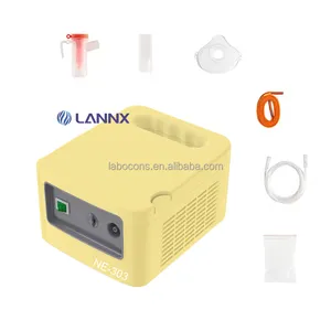 LANNX NE-303, медицинское оборудование, ручной распылитель, ингалятор и распылитель, портативный дыхательный аппарат, компрессор, распылитель