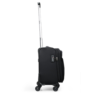 Valise à roulettes légère Hanke pour <span class=keywords><strong>cabine</strong></span>, bagage <span class=keywords><strong>de</strong></span> <span class=keywords><strong>voyage</strong></span> pour hommes d'affaires, bagage souple à roulettes, valise - Product Image 5