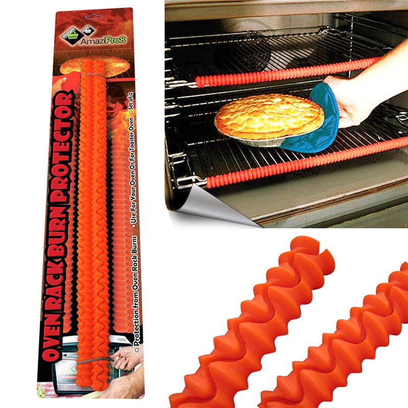 BPA Бесплатно Пищевой Силикон Печная решётка защита предотвращает нагреванию, коробка-стойкие печь стойка ограждения