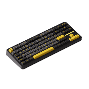 Akko Black & Gold tac87 RGB <span class=keywords><strong>Backlit</strong></span> hot-sawppable 88 phím <span class=keywords><strong>Tenkeyless</strong></span> Bố trí bàn phím chơi game - Product Image 3