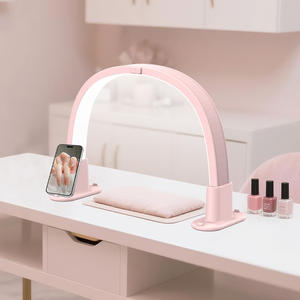 Mini Manicure Tafellamp <span class=keywords><strong>Led</strong></span> Halve Maan <span class=keywords><strong>Lamp</strong></span> Boog Vorm Tech <span class=keywords><strong>Lamp</strong></span> Nagellamp Levering Groothandel Fabriek - Product Image 1