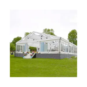 Outdoor Transparent Roof Span Concert Large Tent 200 300 400 500 1000 Wedding Party Event Tents