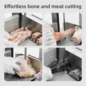 High Efficiency Electric <b>Bone</b> <b>Saw</b> Stainless Steel Frozen Meat Beef Ribs Cutting Machine - Product Image 4