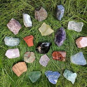 Piedras Preciosas de Cristal Natural al por Mayor, Piedra en Bruto, Cuarzo Transparente, Cuarzo Rosa, Amatista, Cristales para Decoración - Product Image 3