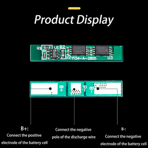 Fabrika 3.7V 1600mAh 903462 maksimum aşırı akım 16A kamyon oyuncaklar çocuk uçak lityum pil şarj modülü kurulu ile koruma - Product Image 4