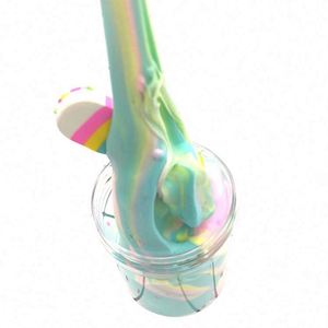 Hot Sale 60ml Eco-Friendly Yellow Playdough Colorful <b>Magic</b> Changing Fluffy Slime Cross-Border Design Butter Foaming Clay Plastic - Product Image 6