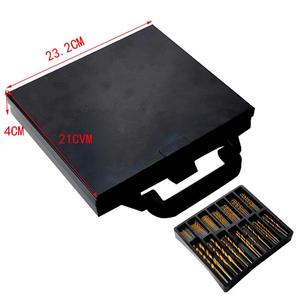 SUBORUI 99pc 1.5mm-10mm HSS4241 Broca Para Metric Bohrer juego de brocasパラメタルチタンメタルツイストドリルビットセット - Product Image 3