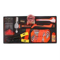 Trousse Professionnelle de Haute Qualité 408 Pièces, Boîte à Outils Portable à Trois Tiroirs avec Tiroirs Robustes, Perceuses Électriques, Clés Hexagonales OEM