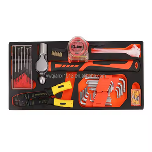 Professional High Quality 408-Piece Portable Kit Three-<strong>Drawer</strong> <strong>Tool</strong> Box Set Heavy Duty <strong>Drawers</strong> Electrical Drills Hex Wrenches OEM - Product Image 5