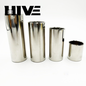 HIVE Wholesale 28 51 60 70 MM avec finition lisse, slide de guitare en acier inoxydable pour pont, barre de slide pour manche de guitare électrique - Product Image 4