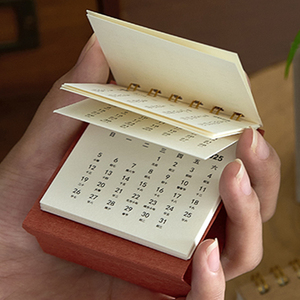 Mini Bàn Tùy Chỉnh Lịch 2025 Máy Tính Để Bàn Nhỏ Lịch Dày Giấy Twin-Dây Ràng Buộc Cho Nhà Văn Phòng Đồ Cung Cấp Trường Học - Product Image 6