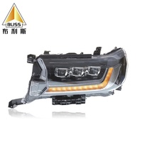 Promotion : Bande lumineuse laser pour phares de voiture, modifications d'éclairage FQD100, feux LED d'origine pour Toyota Land Cruiser 2016-2021
