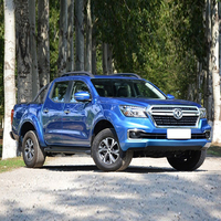 Nouveau Pick-up Mini Dongfeng Rich 6 4x4 2x4 de Haute Qualité à Vendre en Chine, avec Cuir et Toit Ouvrant Sombre 40