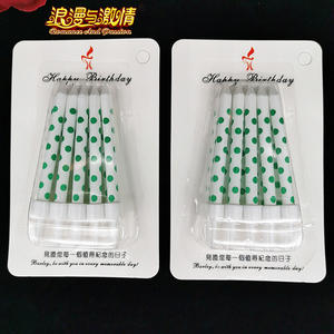 Fabricant en gros 10 pièces impression colorée à pois roi Charles souhaite Happy Nasa Photos <span class=keywords><strong>sur</strong></span> mon <span class=keywords><strong>anniversaire</strong></span> <span class=keywords><strong>gâteau</strong></span> bougie - Product Image 3