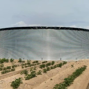 Bassin de pêche en toile de PVC avec cadre en acier galvanisé, facile à installer et à transporter, pour l'aquaculture/l'élevage de poissons - Product Image 1
