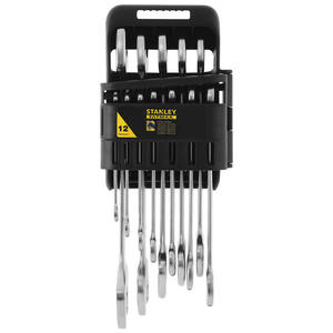 ชุดประแจปากตายสองด้าน Stanley Fatmax เมตริก โครเมียมวาเนเดียม เกรดอุตสาหกรรม 12 ชิ้น - Product Image 1