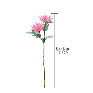 ดอกเบญจมาศประดิษฐ์ CallaFloral ก้านเดี่ยว กันน้ำ ดอกไม้ปลอมสำหรับตกแต่งบ้าน ใช้ในวันคริสต์มาส - Product Image 4