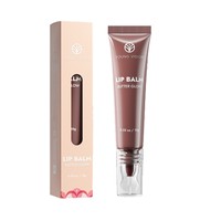 Vente en gros YOUNG VISION Gloss à lèvres liquide minéral en tube souple avec tête en cristal, 6 couleurs nacrées scintillantes disponibles, effet repulpant
