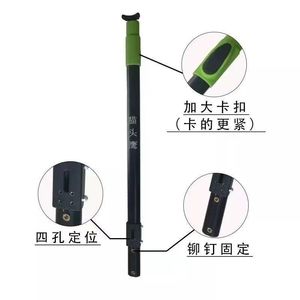 Owl Telescopic Fishing Pole 6m Aluminum Alloy Automatic Buckle Freshwater Fishing Rod Accessory Set - Product Image 2