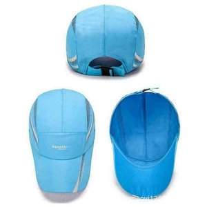 Wholesale Unisex Casual Sports <b>Cap</b> Custom 100% Polyester Waterproof <b>Quick</b>-<b>Dry</b> Foldable Baseball <b>Cap</b> Curved for Spring Summer - Product Image 4