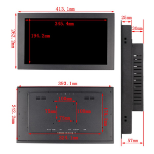 Polcd 15.6 인치 금속 내장 HD-MI VGA 포트 터치 스크린 패널 PC 산업용 컴퓨터 IPS 디스플레이 - Product Image 5