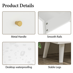 חם מוכר בסגנון אירופאי עץ 7 ארון מגירה סיטונאי מותאם אישית חדר שינה מפואר שידה עם מגירות עבור מלון & שימוש בבית החולים - Product Image 4