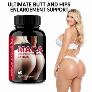 Cápsulas de Maca de Marca Privada para Aumentar y Reafirmar Glúteos y Caderas, Suplemento Herbal Orgánico para Adultos - Product Image 1