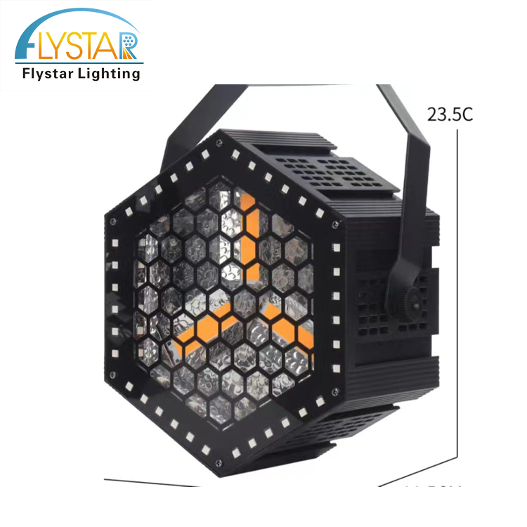 Keluaran Baru 2022 Efek Panggung 180W 60X3W RGB Lampu Led Retro dengan Efek Lampu Latar