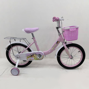 Vélo Classique Mini Rouge pour Enfants de 12 et 16 Pouces, Idéal pour Filles de 3 à 5 <span class=keywords><strong>Ans</strong></span> - Product Image 1