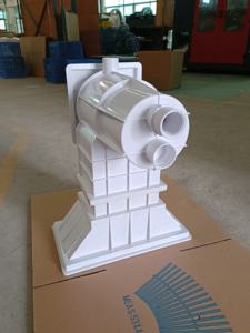 حمام سباحة مقشدة الفم واسعة المدني ملموسة جدار بركة - Product Image 5