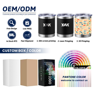 Tazas de Café de Acero Inoxidable con Aislamiento Térmico de 10 oz, para Oficina y Viajes, con Logotipo Personalizado, Tazas de Cerveza, Vaso Térmico con Tapa, Venta al Por Mayor - Product Image 2